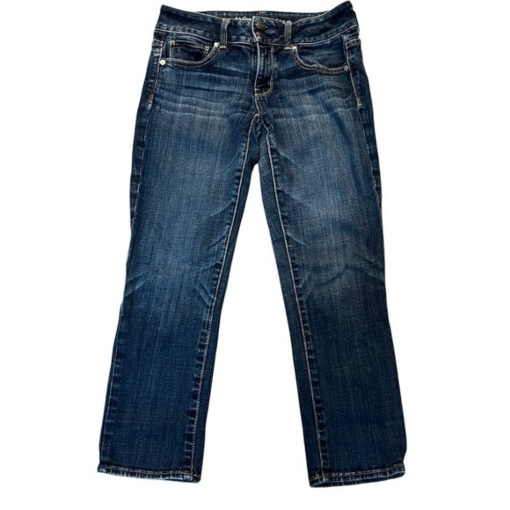 American Eagle Artist Cropped Stretch Jeans Size 4
